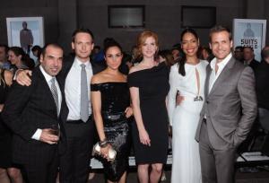 suits cast red carpet