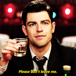 schmidt please don't leave me