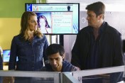 STANA KATIC, ALY MAWJI, NATHAN FILLION
